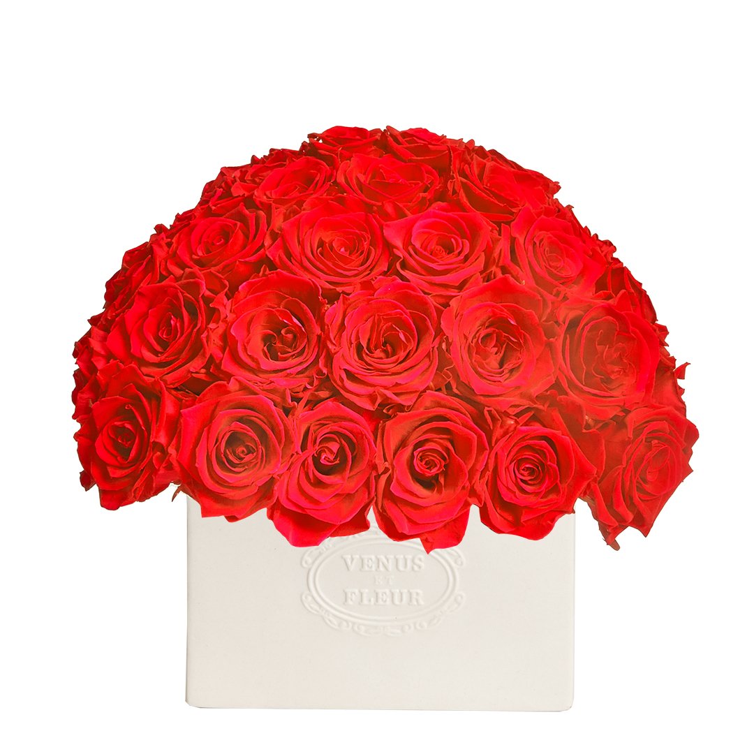 Allura Vase with Eternity® Roses